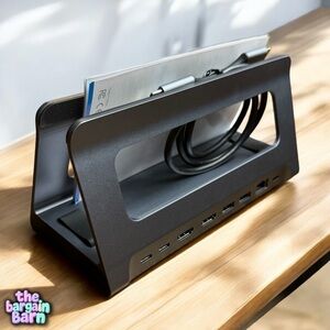 RayCue USB-C 13-in-2 Dual Monitor 16 Port Docking Station for Macbook Pro/Air